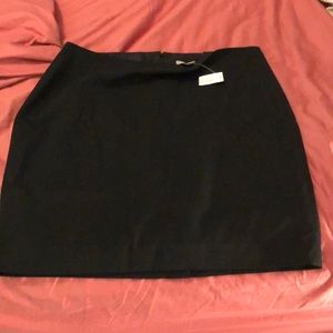 Banana Republic black mini skirt NWT sz 12